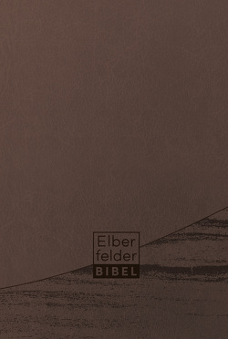 Elberfelder Bibel – Standardausgabe, Kunstleder braun