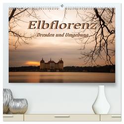Elbflorenz – Dresden und Umgebung (hochwertiger Premium Wandkalender 2024 DIN A2 quer), Kunstdruck in Hochglanz von Zinoviev,  Sergej