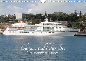 Eleganz auf hoher See – Kreuzfahrer in Europa (Wandkalender 2019 DIN A4 quer) von le Plat,  Patrick