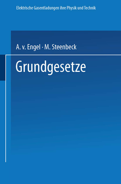 Elektrische Gasentladungen von Engel,  A. v., Steenbeck,  M.