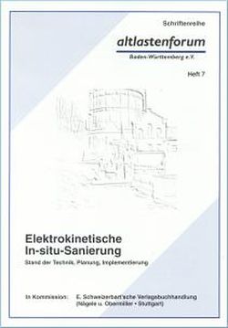 Elektrokinetische In-situ-Sanierung von Haus,  Reiner, Zorn,  Roman