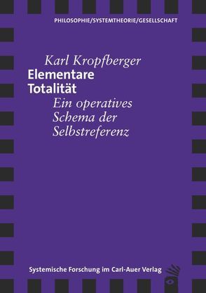 Elementare Totalität von Kropfberger,  Karl