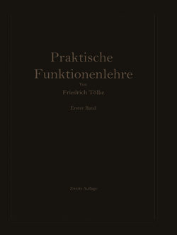 Elementare und elementare transzendente Funktionen von Tölke,  Professor Dr.-Ing. Friedrich