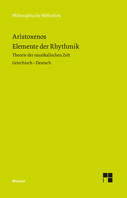 Elemente der Rhythmik von Aristoxenos, Detel,  Wolfgang