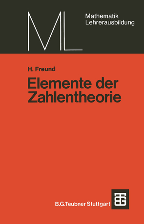 Elemente der Zahlentheorie von Freund,  Helmut