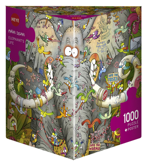 Elephant’s Life Puzzle von Degano,  Marino