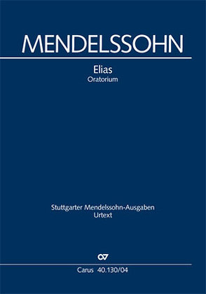 Elias (Klavierauszug deutsch) von Mendelssohn Bartholdy,  Felix