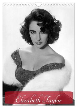 Elizabeth Taylor (Wandkalender 2024 DIN A4 hoch), CALVENDO Monatskalender von Stanzer,  Elisabeth