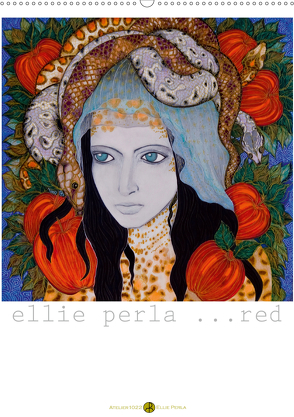 ELLIE PERLA … RED (Wandkalender 2020 DIN A2 hoch) von N.,  N.