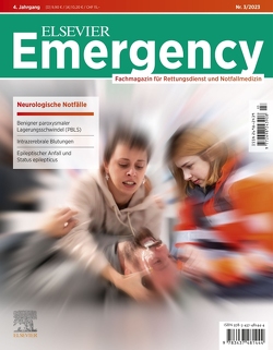 ELSEVIER Emergency. Neurologische Notfälle. 3/2023 von Gollwitzer,  Jürgen, Grusnick,  Hans-Martin, Klausmeier,  Matthias, Schwarz,  Claudia