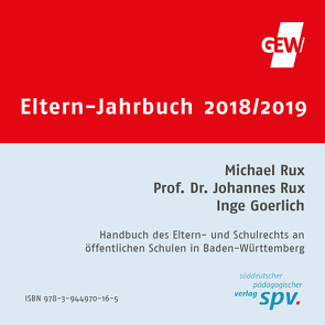 Eltern-Jahrbuch 2018/2019 CD-ROM von Goerlich,  Inge, Prof. Rux,  Johannes, Rux,  Michael