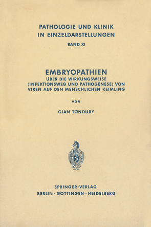 Embryopathien von Töndury,  G.