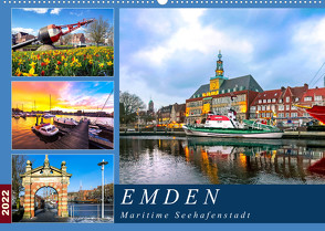 EMDEN maritime Seehafenstadt (Wandkalender 2022 DIN A2 quer) von Dreegmeyer,  Andrea