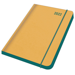 EMERALD GREEN 2022 – Diary – Buchkalender – Taschenkalender – 12×17