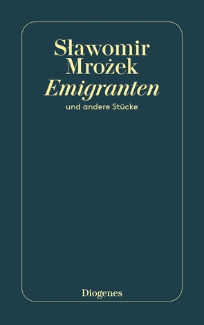 Emigranten von Mrozek,  Slawomir, Vogel,  Christa