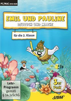 Emil und Pauline 3 in 1 Bundle – Deutsch und Mathe für die 2. Klasse von Bartl,  Almuth