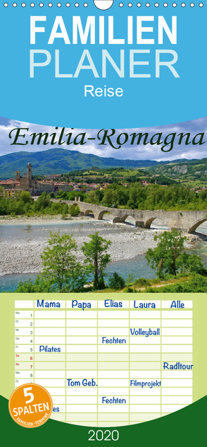 Emilia-Romagna – Familienplaner hoch (Wandkalender 2020 , 21 cm x 45 cm, hoch) von LianeM