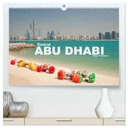 Emirat Abu Dhabi (hochwertiger Premium Wandkalender 2024 DIN A2 quer), Kunstdruck in Hochglanz von Schickert,  Peter
