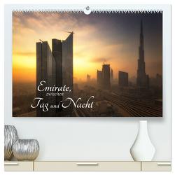 Emirate, zwischen Tag und Nacht (hochwertiger Premium Wandkalender 2024 DIN A2 quer), Kunstdruck in Hochglanz von Gundlach,  Joerg