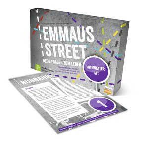 EMMAUS Street – Mitarbeiterset Deine Fragen zum Leben von Dierssen,  Andreas, Heinzmann,  Gottfried