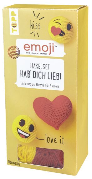 Emoji Häkelset Hab‘ dich lieb! von Konrad,  Esther