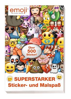 Emoji: Superstarker Sticker- und Malspaß von Hoffart,  Nicole, Wöhrmann,  Ruth