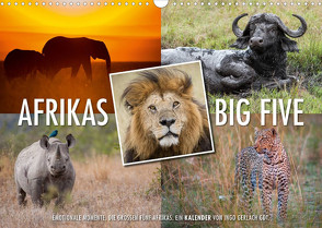 Emotionale Momente: Afrikas Big Five (Wandkalender 2023 DIN A3 quer) von Gerlach GDT,  Ingo