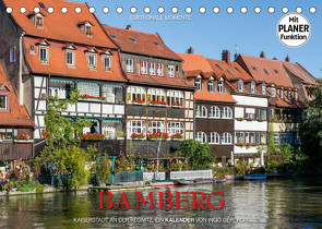 Emotionale Momente: Bamberg (Tischkalender 2022 DIN A5 quer) von Gerlach GDT,  Ingo