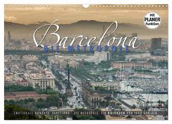 Emotionale Momente: Barcelona – die Metropole. (Wandkalender 2024 DIN A3 quer), CALVENDO Monatskalender von Gerlach,  Ingo