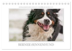 Emotionale Momente: Berner Sennenhund. (Tischkalender 2024 DIN A5 quer), CALVENDO Monatskalender von Gerlach GDT,  Ingo