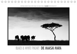 Emotionale Momente: Black & White Fineart – die Maasai Mara. (Tischkalender 2018 DIN A5 quer) von Gerlach GDT,  Ingo