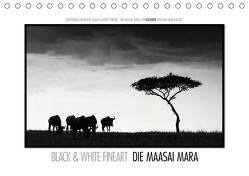 Emotionale Momente: Black & White Fineart – die Maasai Mara. (Tischkalender 2019 DIN A5 quer) von Gerlach GDT,  Ingo