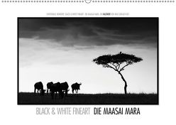 Emotionale Momente: Black & White Fineart – die Maasai Mara. (Wandkalender 2019 DIN A2 quer) von Gerlach GDT,  Ingo