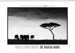 Emotionale Momente: Black & White Fineart – die Maasai Mara. (Wandkalender 2019 DIN A3 quer) von Gerlach GDT,  Ingo