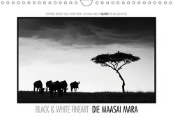 Emotionale Momente: Black & White Fineart – die Maasai Mara. (Wandkalender 2019 DIN A4 quer) von Gerlach GDT,  Ingo
