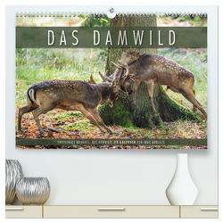 Emotionale Momente: Das Damwild. (hochwertiger Premium Wandkalender 2024 DIN A2 quer), Kunstdruck in Hochglanz von Gerlach,  Ingo