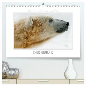 Emotionale Momente: Der Eisbär. (hochwertiger Premium Wandkalender 2024 DIN A2 quer), Kunstdruck in Hochglanz von Gerlach GDT,  Ingo