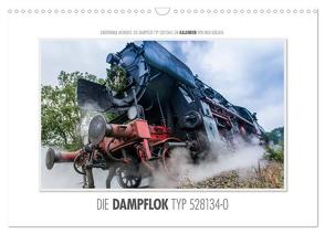 Emotionale Momente: Die Dampflok Typ 528134-0. (Wandkalender 2024 DIN A3 quer), CALVENDO Monatskalender von Gerlach,  Ingo