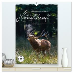 Emotionale Momente: Hirschbrunft (hochwertiger Premium Wandkalender 2024 DIN A2 hoch), Kunstdruck in Hochglanz von Gerlach GDT,  Ingo