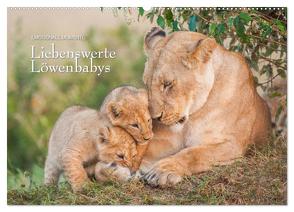 Emotionale Momente: Liebenswerte Löwenbabys (Wandkalender 2024 DIN A2 quer), CALVENDO Monatskalender von Gerlach GDT,  Ingo