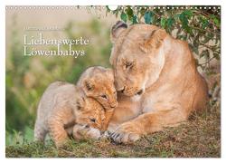 Emotionale Momente: Liebenswerte Löwenbabys (Wandkalender 2024 DIN A3 quer), CALVENDO Monatskalender von Gerlach GDT,  Ingo