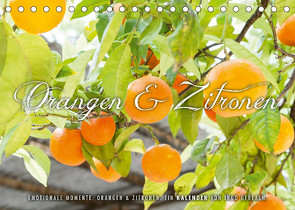Emotionale Momente: Orangen & Zitronen. (Tischkalender 2023 DIN A5 quer) von Gerlach,  Ingo