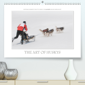 Emotionale Momente: The Art of Huskys. / CH-Version (Premium, hochwertiger DIN A2 Wandkalender 2021, Kunstdruck in Hochglanz) von Gerlach GDT,  Ingo