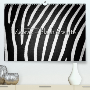 Emotionale Momente: Zebras – black & white. (Premium, hochwertiger DIN A2 Wandkalender 2021, Kunstdruck in Hochglanz) von Gerlach GDT,  Ingo
