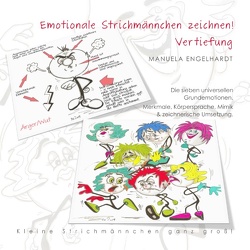 Emotionale Strichmännchen zeichnen von Engelhardt,  Manuela