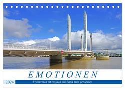 Emotionen – Frankreich ist einfach ein Land zum geniessen (Tischkalender 2024 DIN A5 quer), CALVENDO Monatskalender von Bussenius,  Beate