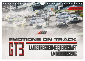 Emotions on Track – Langstreckenmeisterschaft am Nürburgring – GT3 (Wandkalender 2024 DIN A4 quer), CALVENDO Monatskalender von Schick,  Christian