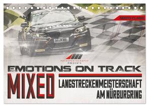 Emotions on Track – Langstreckenmeisterschaft am Nürburgring – Mixed (Tischkalender 2024 DIN A5 quer), CALVENDO Monatskalender von Schick,  Christian