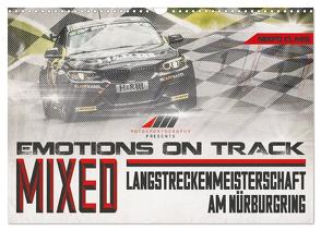Emotions on Track – Langstreckenmeisterschaft am Nürburgring – Mixed (Wandkalender 2024 DIN A3 quer), CALVENDO Monatskalender von Schick,  Christian