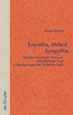 Empathie, Mitleid, Sympathie von Barthel,  Verena